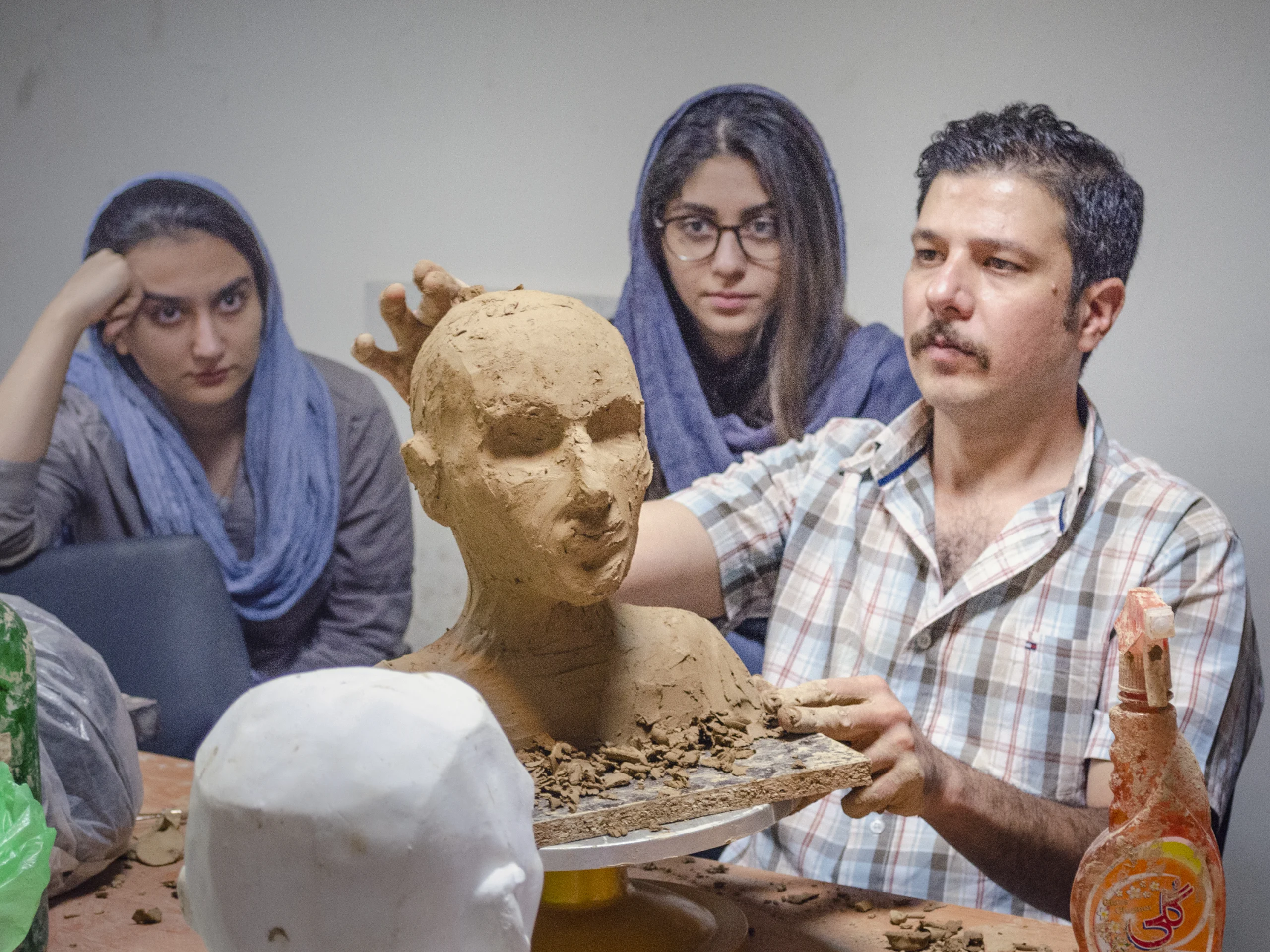 دوره مجسمه‌سازی پرتره